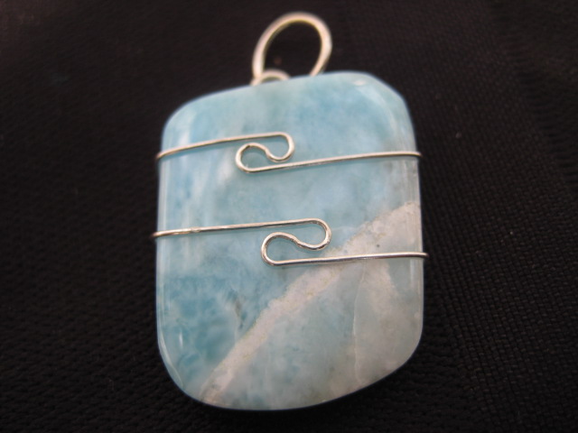 Larimar stone of Goddess energy 2684